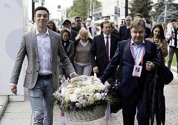 Возложение цветов к памятнику С.В. Рахманинова (22.06.2025)